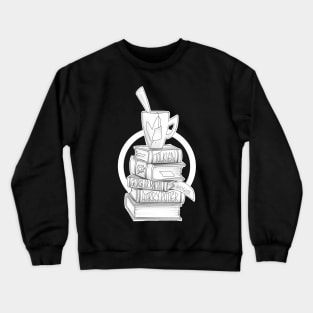 book lover <3 (fiction) Crewneck Sweatshirt